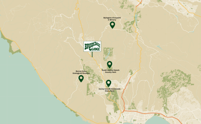Brookdale Lodge - 11570 Highway 9, Brookdale, California, 95007 Brookdale Lodge - 11570 Highway 9, Brookdale, California, 95007